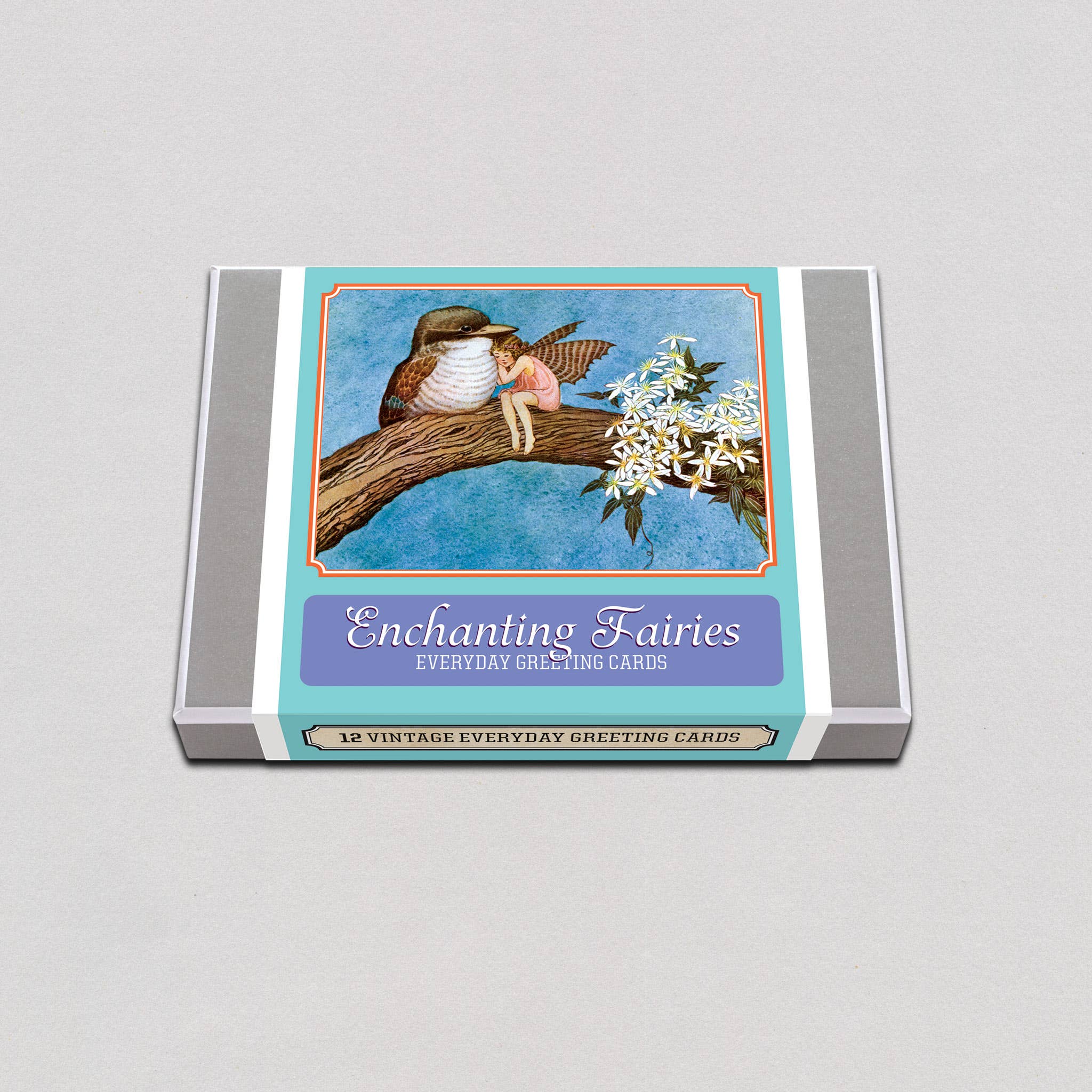 Laughing Elephant - Wholesale Everyday Greeting Card - Enchanting Fairies - Everyday Boxed Cards