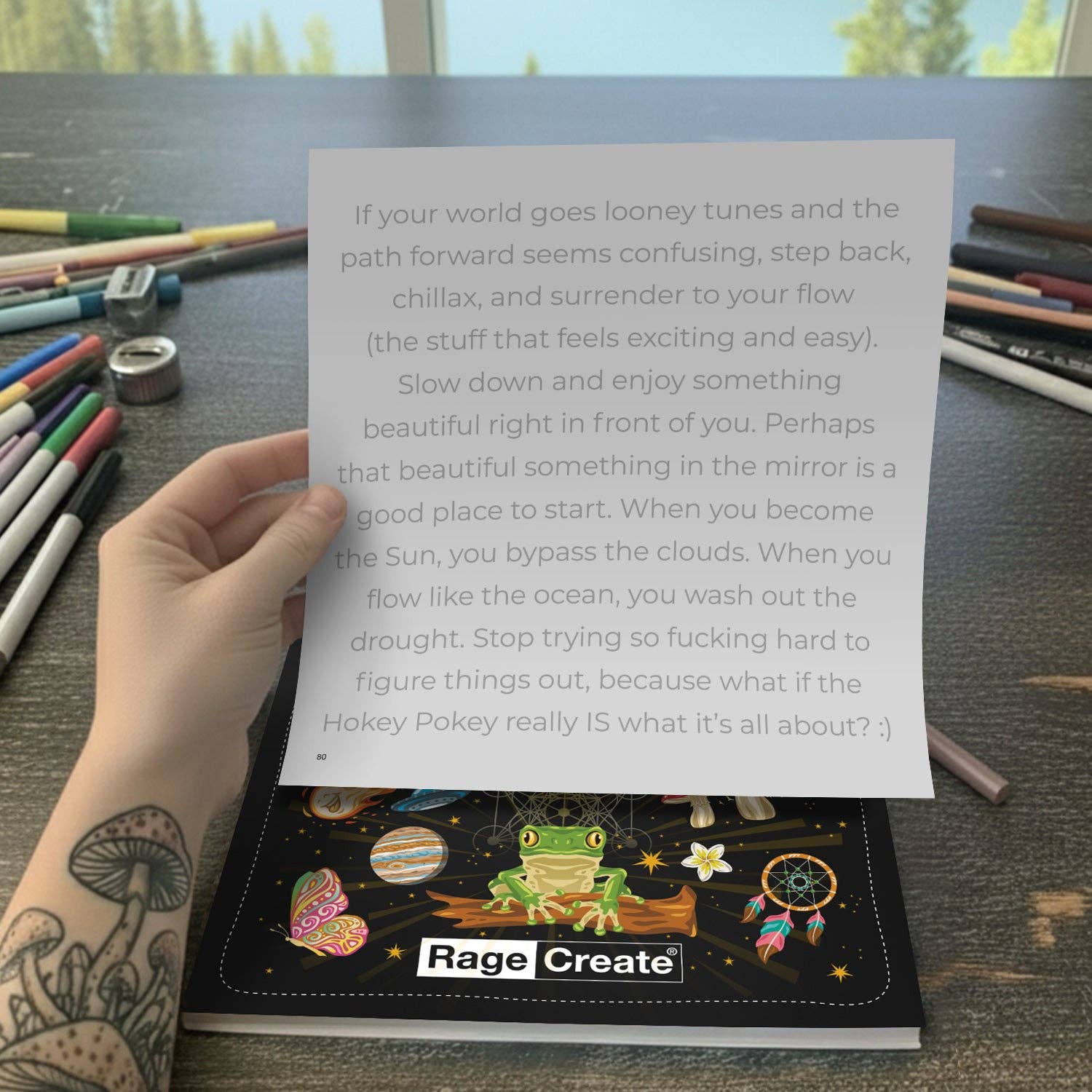 Rage Create - Wholesale Kleurboek - Volwassene - Sweet-Ass Affirmaties 2 Kleurboek2