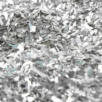 Silver Super Shard German Glass Glitter 40 - Grit Bulk Bag for wholesale by Meyer Imports