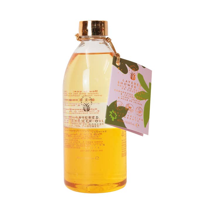 Layered Shower Oil for wholesale by Wanderflower
