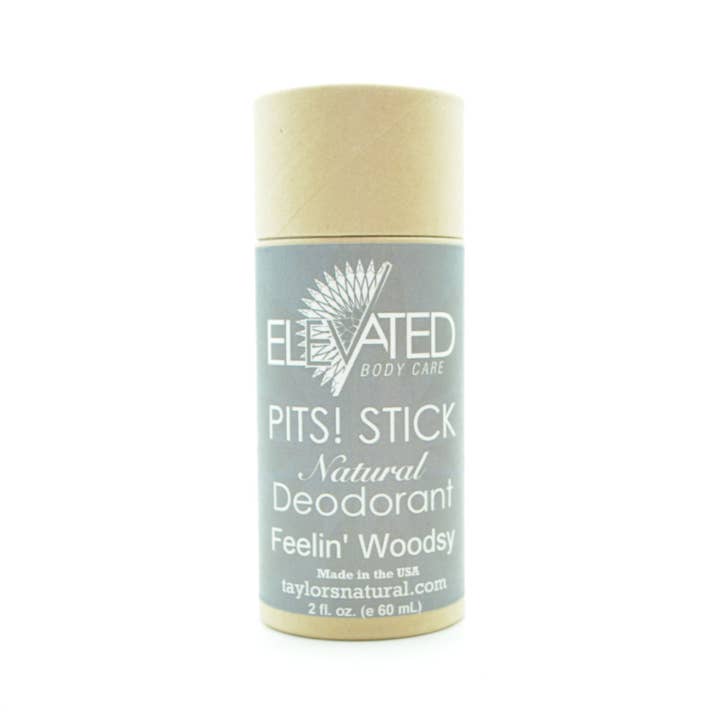 Taylor's Naturals - Wholesale Deodorant - Women's - ELEVATED - PITS! STICK Natural Deodorant Eco-Tube - 2oz2