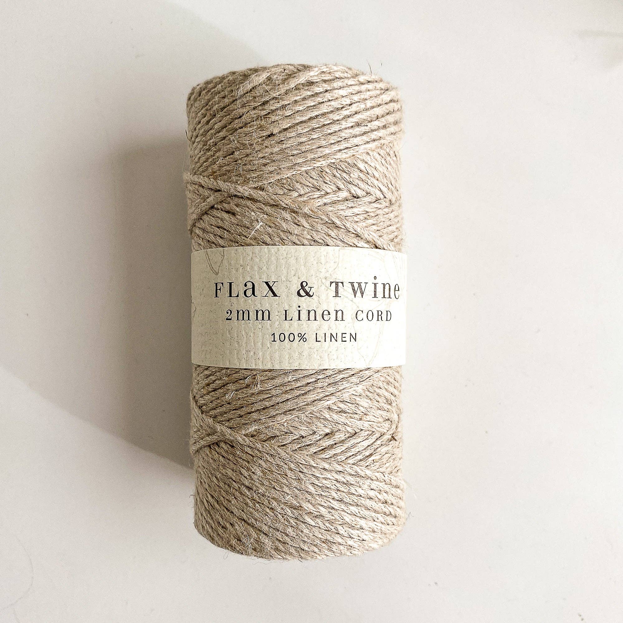 Flax & Twine - Wholesale Yarn - Flax & Twine Linen Cord3