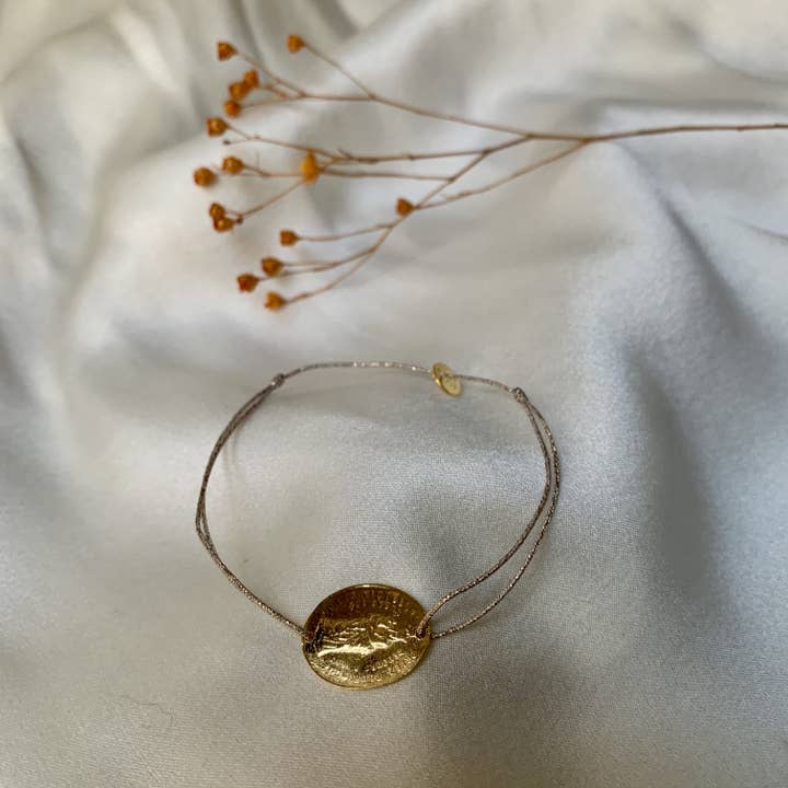 Sophie Deschamps Bijoux - Wholesale Charm/Dangle Bracelet - Calliope medal bracelet (BAT85)