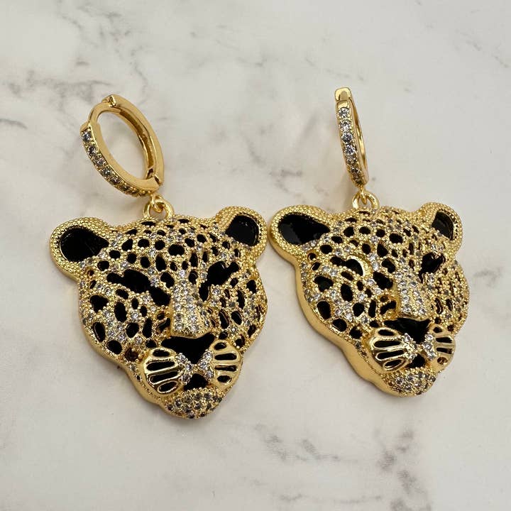 Aro de leopardo para venta al por mayor de E ACCESORIES JEWERLY