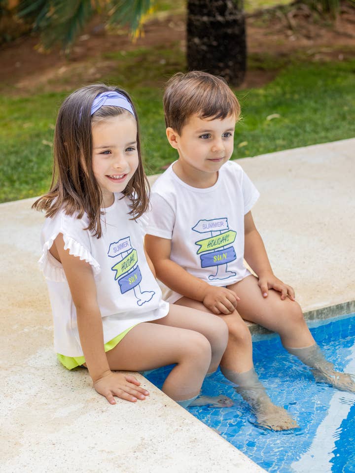 Conjunto de Banho Multicolorido de Verão - Ref: 23062 por atacado de Creaciones Calamaro, S.L