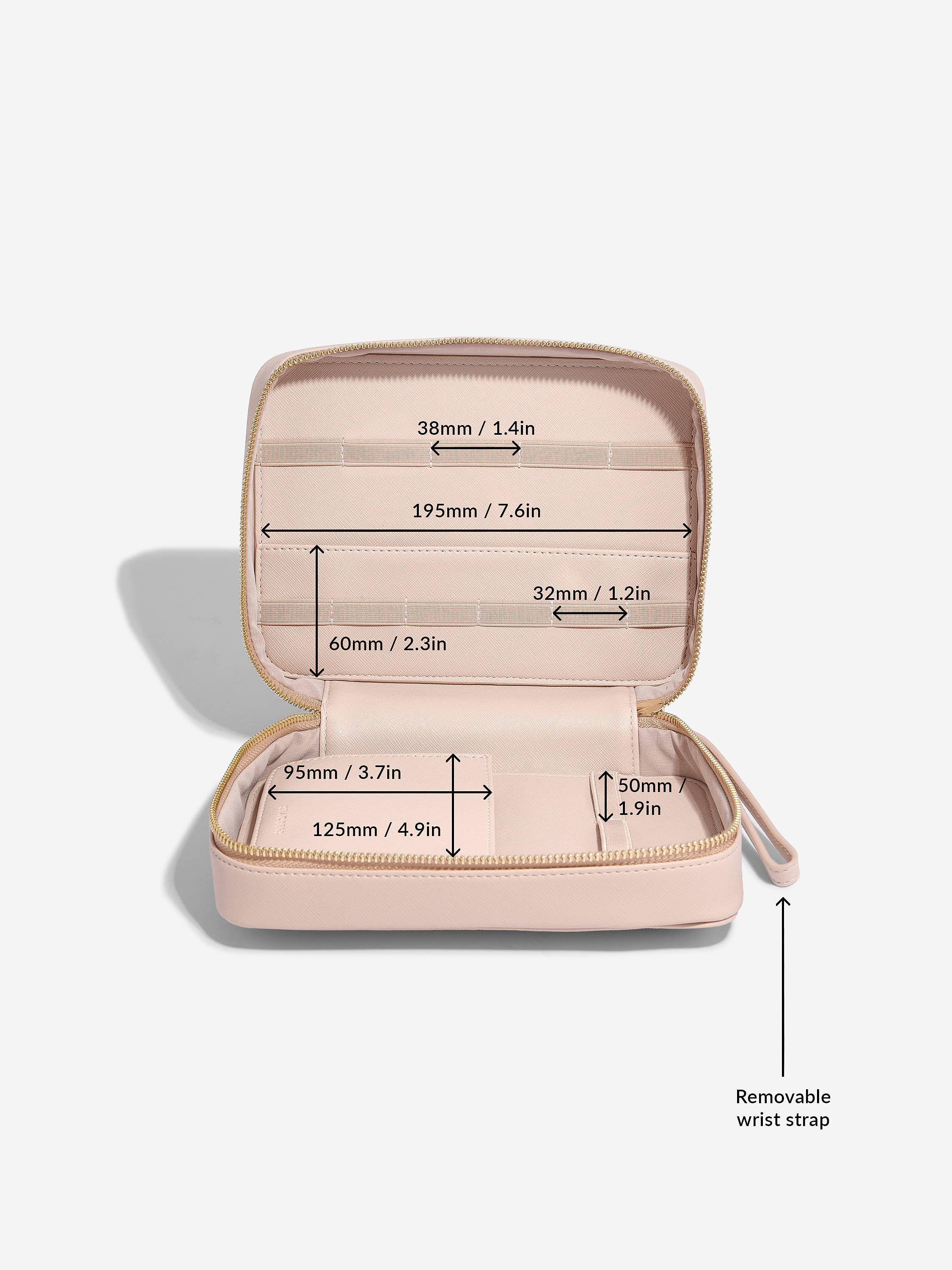 Stackers – wholesale Pouch – Women’s – Blush Cable Tidy Bag3