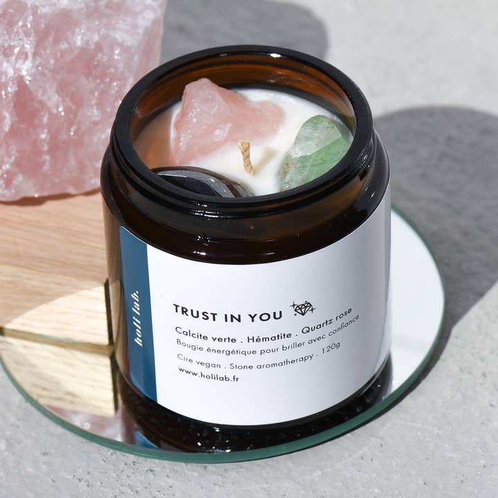 Lita på dig - Vegan doftande energiljus för wholesale av holilab.