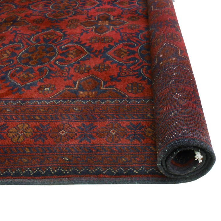 Noori Rug - Wholesale Area Rug - Khal Mohammadi Muzaffer Red/Navy Rug, 4'9" x 6'7"6