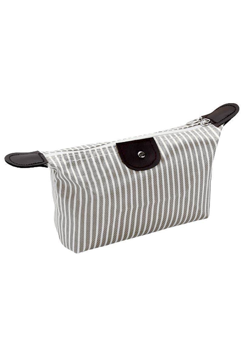 ASSORTED Harbor Stripe Organizer Pouch Travel Bag for wholesale on Faire5
