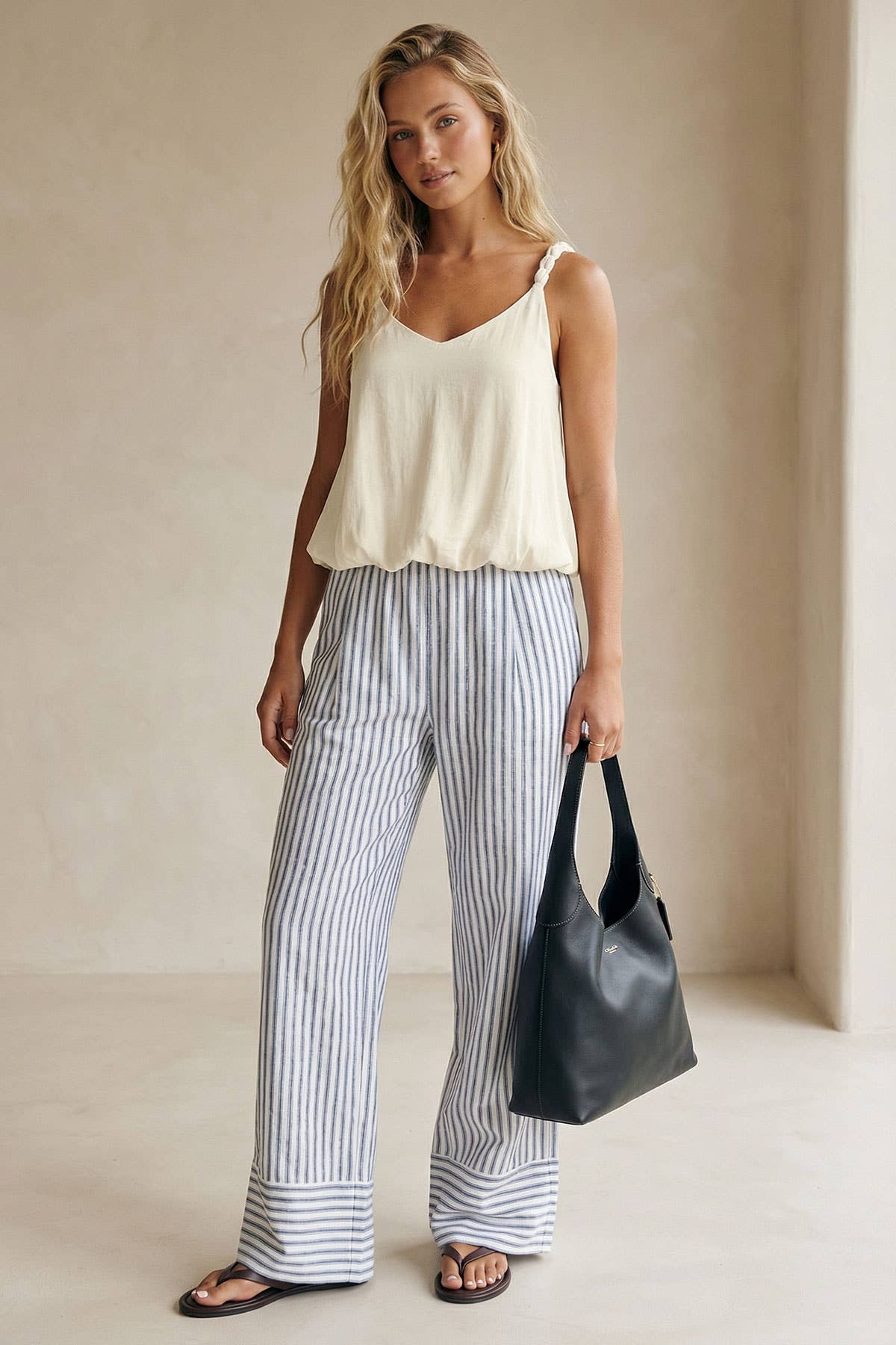 Naked Zebra - Wholesale Tank Top - Women's - Billowy Strap Accent Tank Top20