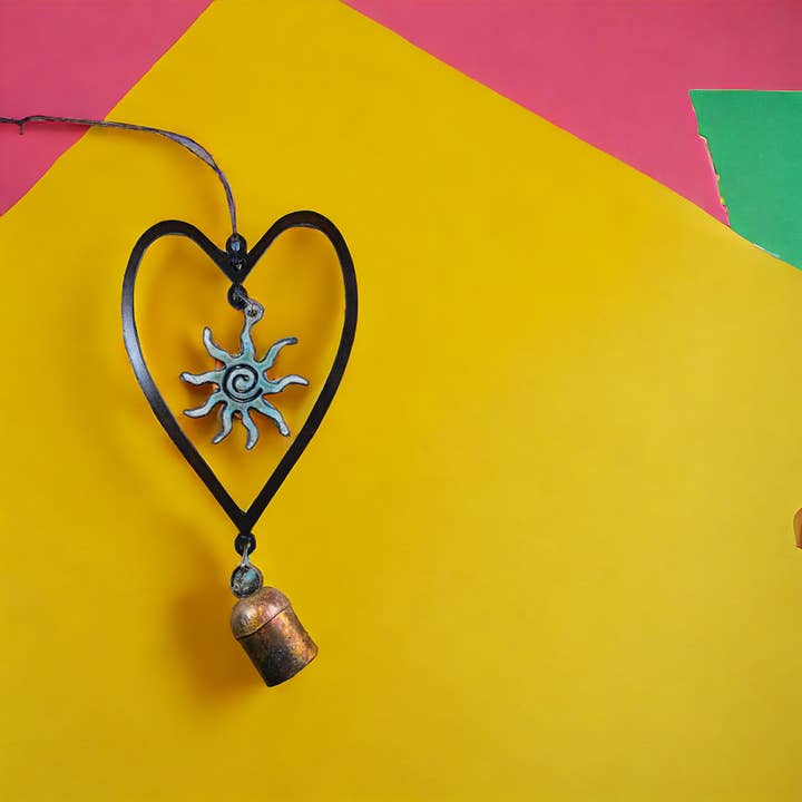 Iron Jewel - Wholesale Wind Chime - SUN Ornament Fetish Wind Chime Door Hanger Southwest Western