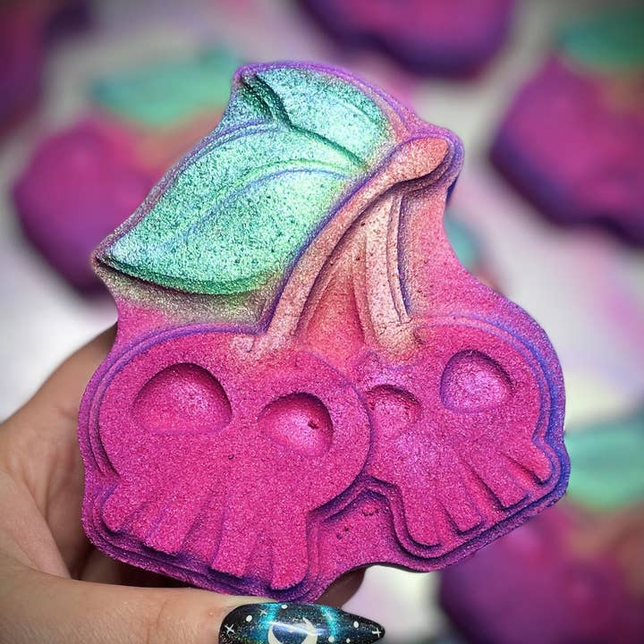 Deez Cherries Bath Bomb for wholesale by Boil & Bubble