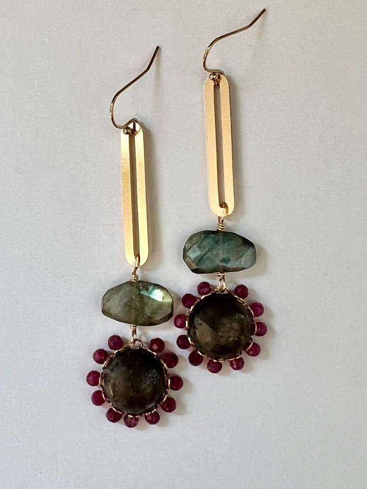 Alana Øreringe for engroshandel hos Sandrine France Studio