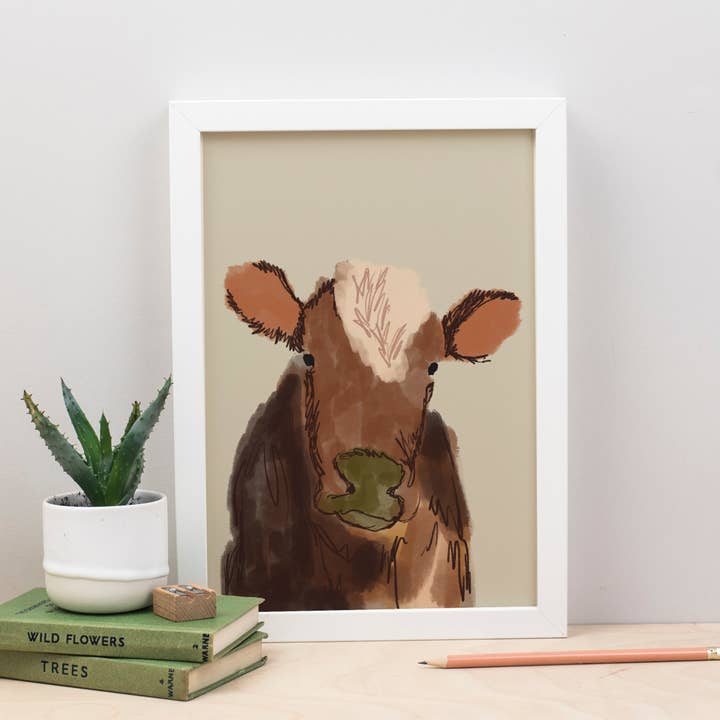 Stampa mucca per la vendita all'ingrosso da parte di Plewsy