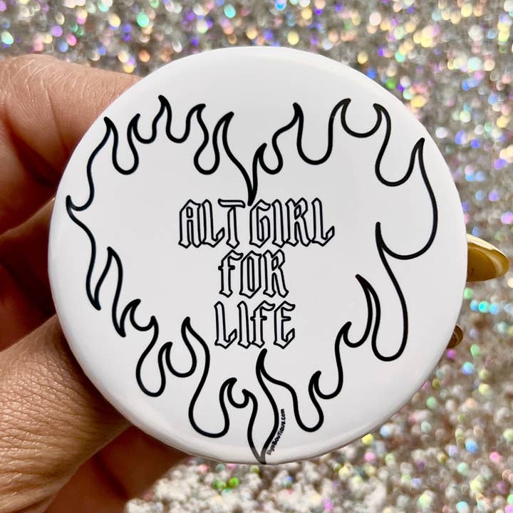 Fille Alternative Pour Toujours - Badge à Épingle Thématique Alternative pour la vente par Siyo Boutique