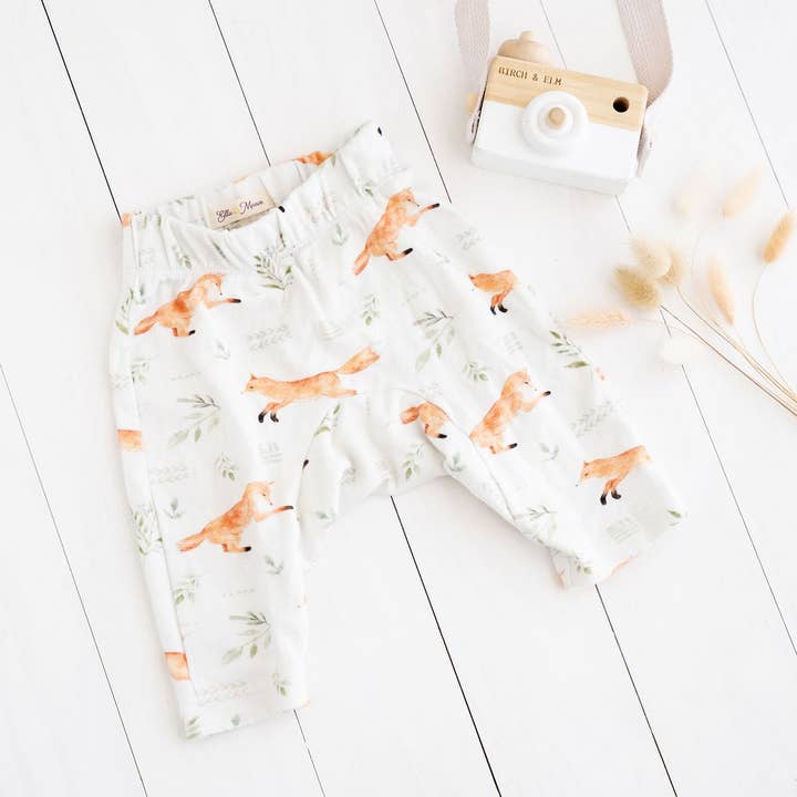 Hand-Illustrated Harem Pants for wholesale by Ella & Maeve