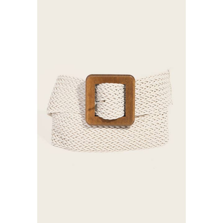 Wooden Square Buckle Braided Belt and other Purchase Wholesale raffia belt. Free Returns & Net 60 Terms on Faire trending on Faire.