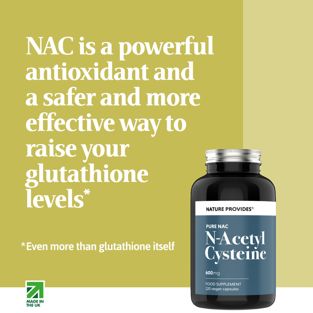 Nature Provides - Vendita all'ingrosso Vitamine/integratori orali - NAC N-acetil cisteina (in forma libera e pura al 100%) - 120 capsule4