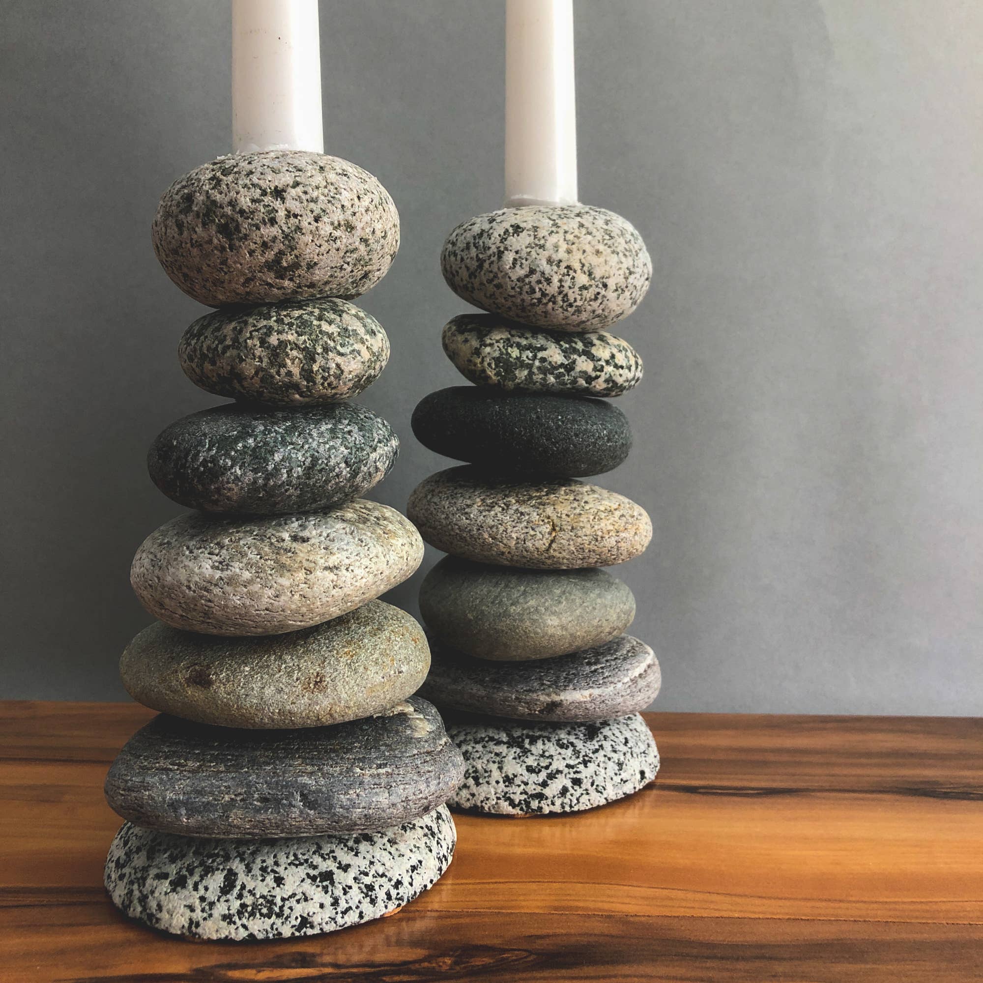 Funky Rock Designs - Wholesale Candle Holder - Cairn Candlesticks2