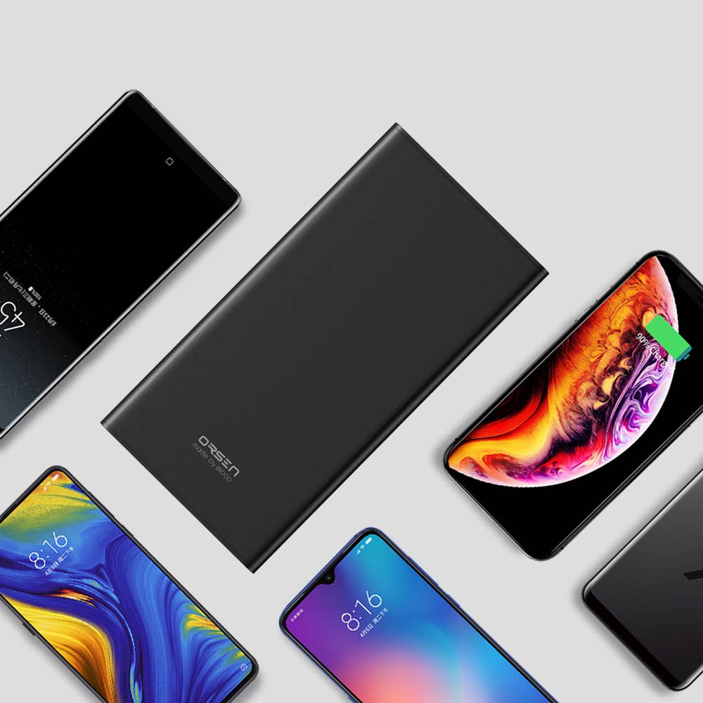 Sland - Wholesale Power Adapter - Power Bank ORSEN E43, PD20W, 25000mAh, Black4