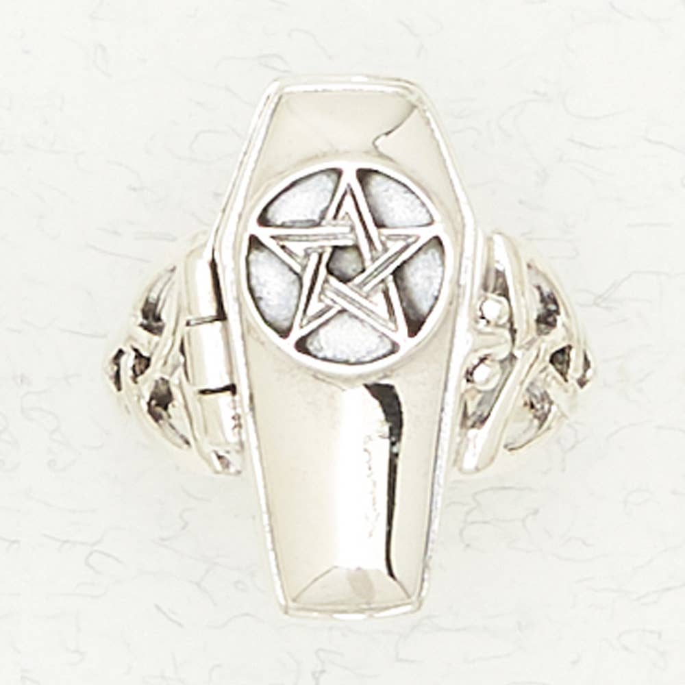 Nirvana LLC – wholesale Cocktail/Statement Ring – Sterling Silver Giftring - Kista med pentakel0
