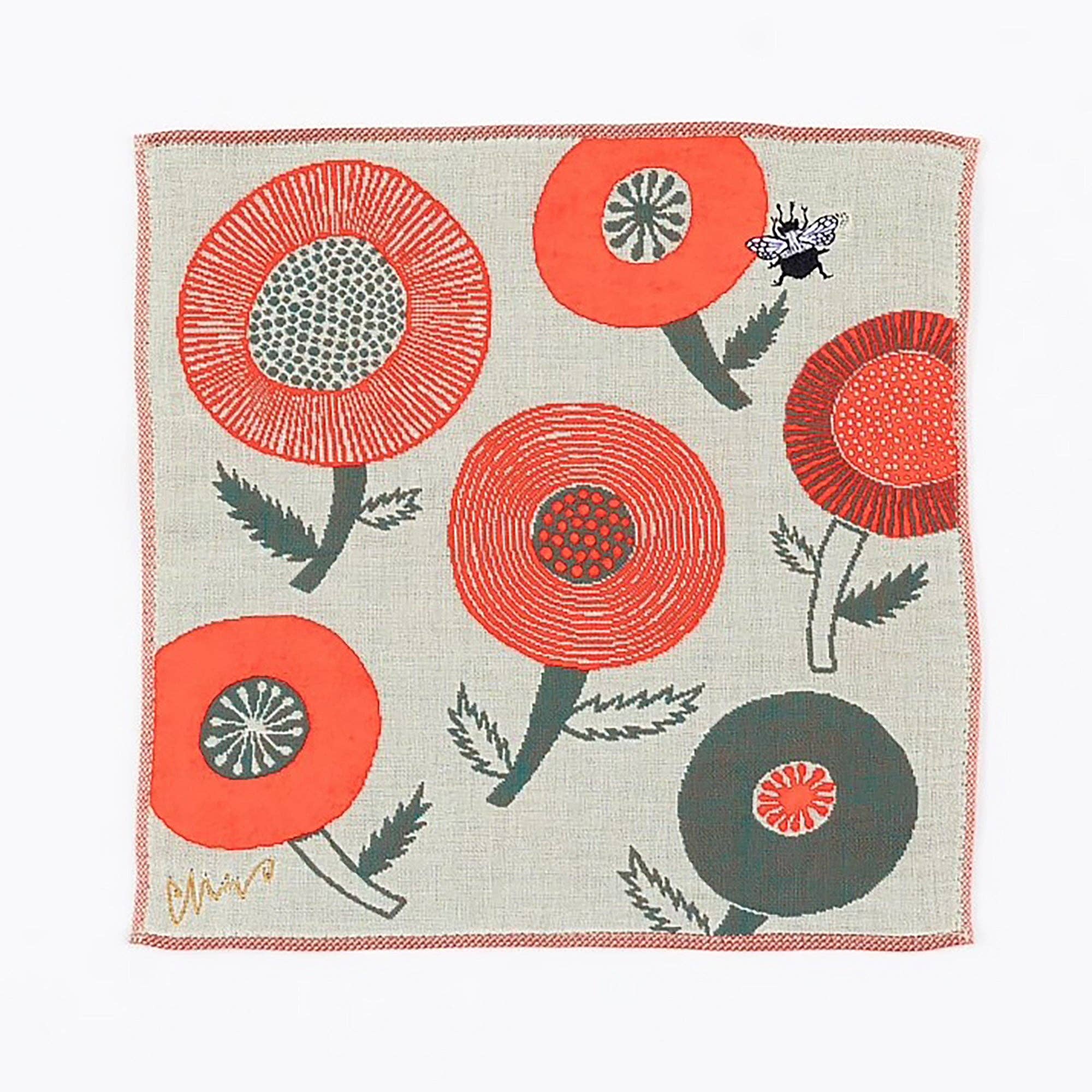 MinoCraft - Vendita all'ingrosso Tovaglioli da tavola in stoffa - Tovagliolo giapponese in cotone ricamato4