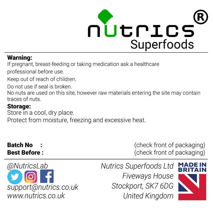 NUTRICS SUPERFOOD – wholesale Oral supplement/vitamin – Nutrics® 10,000mg Ginkgo Biloba & Korean Ginseng Capsules