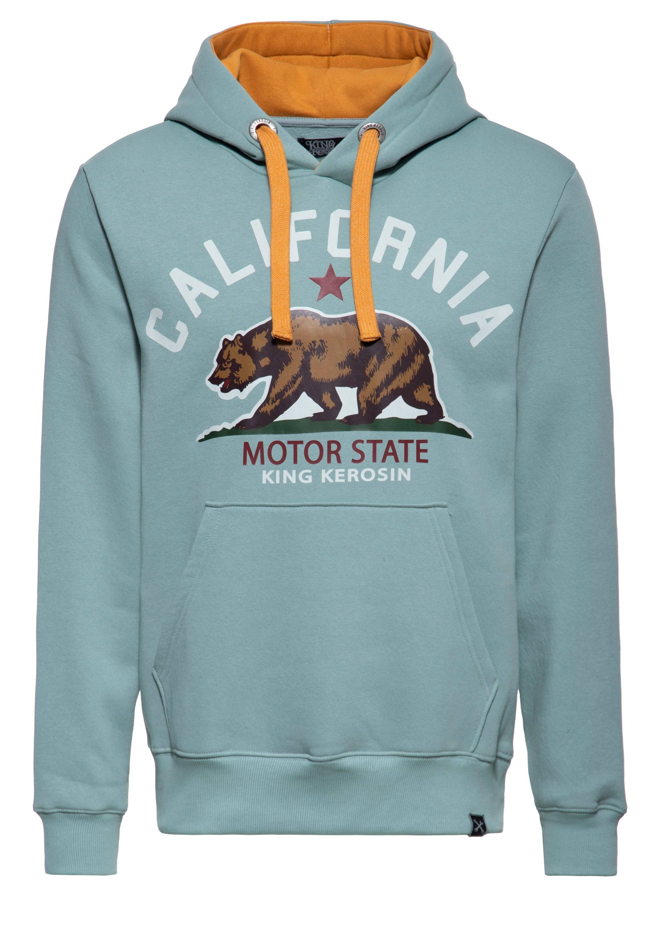KING KEROSIN – wholesale Hoodie – Men's – Hoodie "California Motor State"16