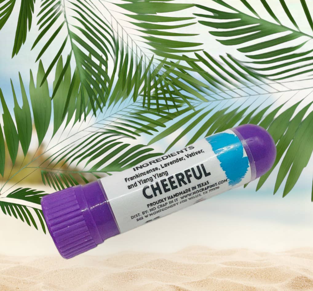 No Crap In It - Wholesale Aromatherapy Inhaler - Inhalers (Aware, Clarity, Calm, Breathe Easy, Cheerful)4