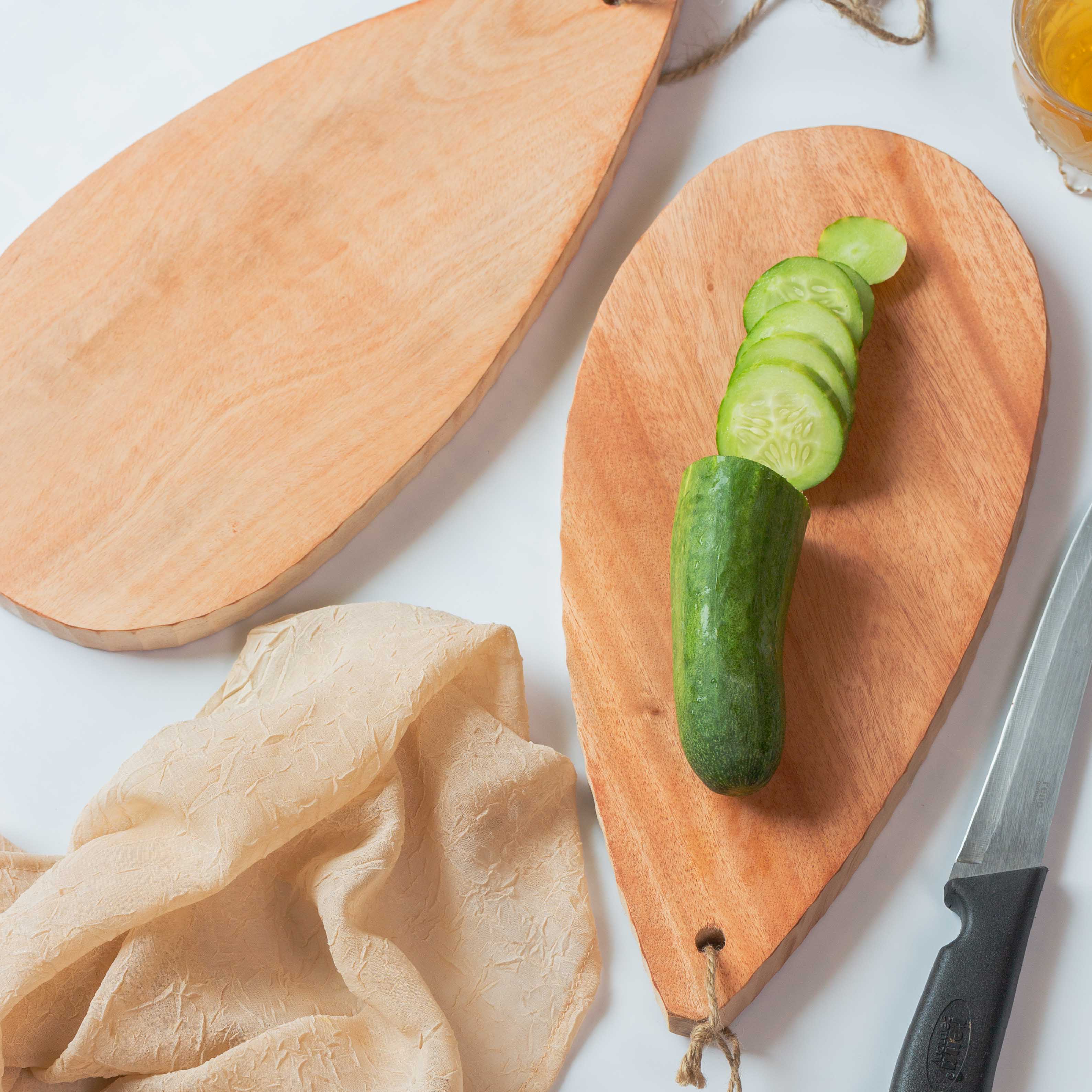  The Fine Living Co. Cutting Board, Neem Wood Chopping