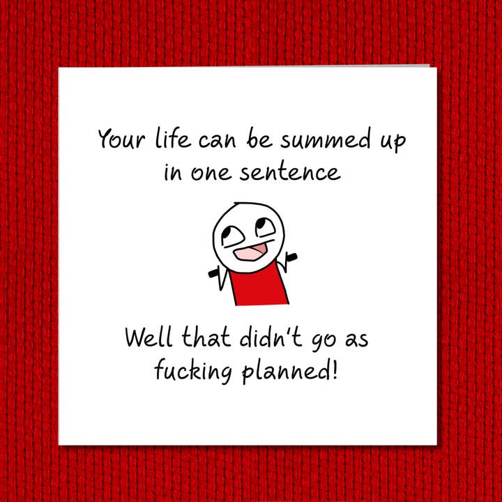 Swizzoo Cards - Wholesale Verjaardagskaartje - Verjaardagskaart, Vriendschapskaart, Pensioenkaart, Vriendenkaart. Geschikt voor elke gelegenheid. Grappig, humoristisch leuk. Humor voor volwassenen. Levenskaart.