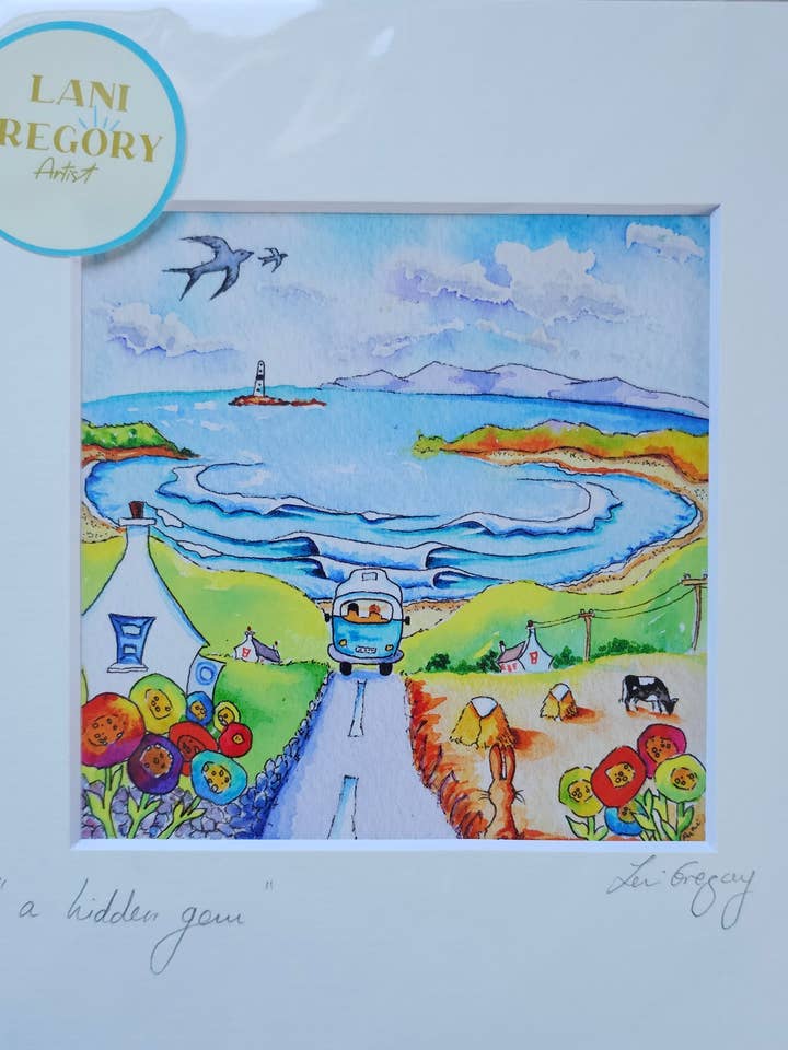 ”en dold pärla”
Roligt tryck för wholesale av Lani Gregory - Art