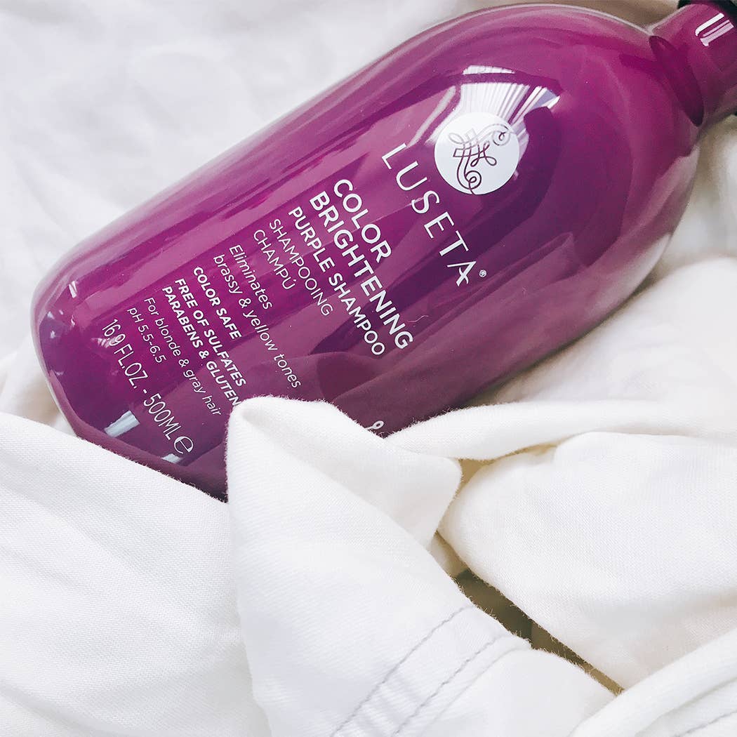 Luseta Beauty - Wholesale Hair Shampoo - Color Brightening Purple Shampoo - 16.9oz1