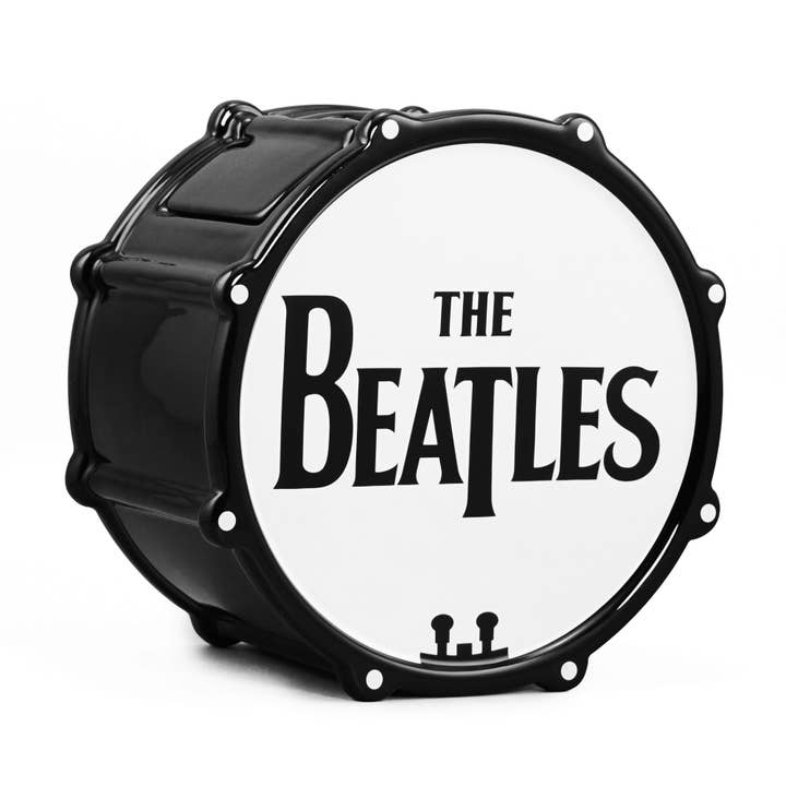 Half Moon Bay - Wholesale Cookie Jar - Shaped Drum Cookie Jar The Beatles Logo1