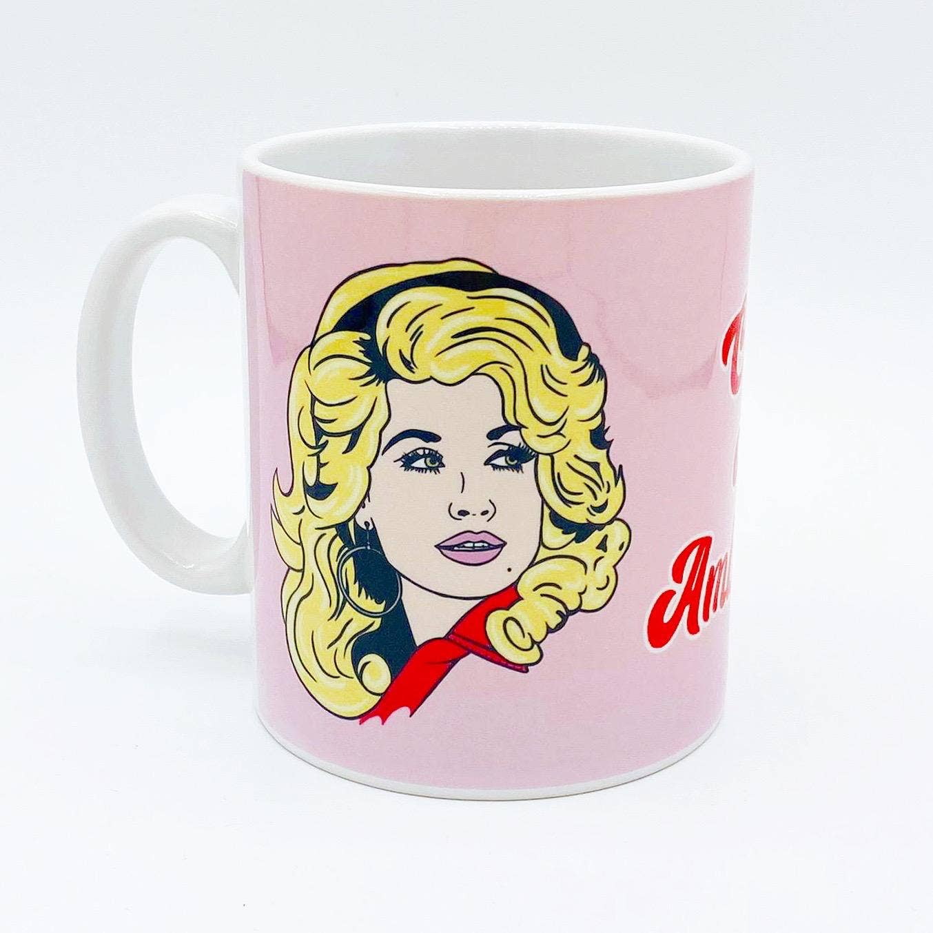 ART WOW (We Ship to the US with DHL) - Wholesale Coffee Mug - Mugs 'What would Dolly do?'1