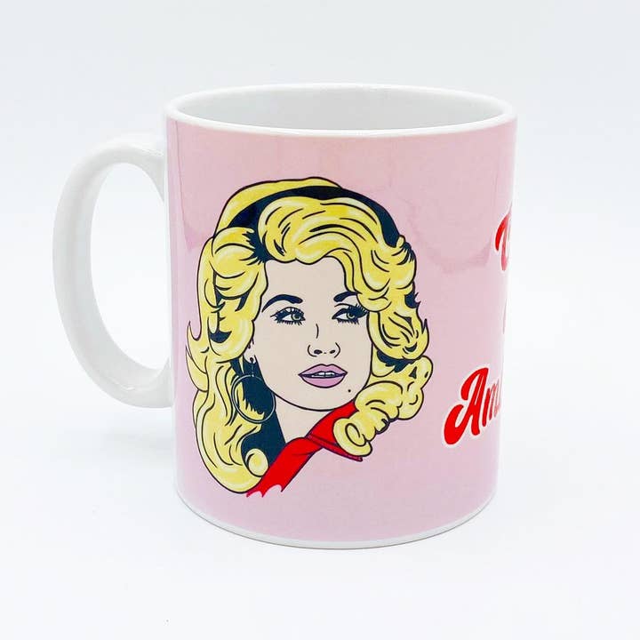 ART WOW (We Ship to the US with DHL) - Wholesale Coffee Mug - Mugs 'What would Dolly do?'1