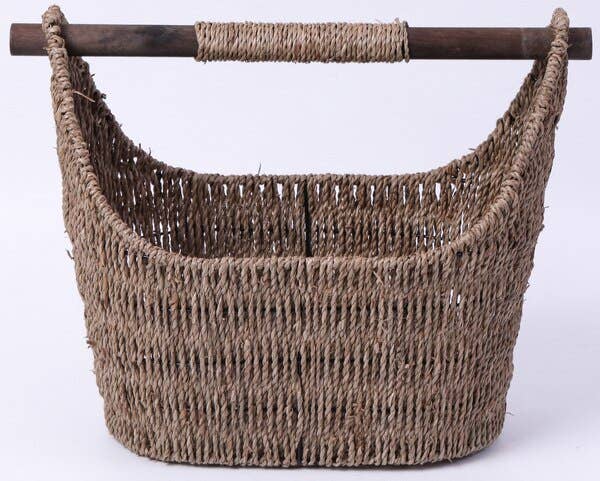 Quickway Imports - Wholesale Magazine Rack - Decorative Bathroom Basket – Handwoven Magazine Rack2