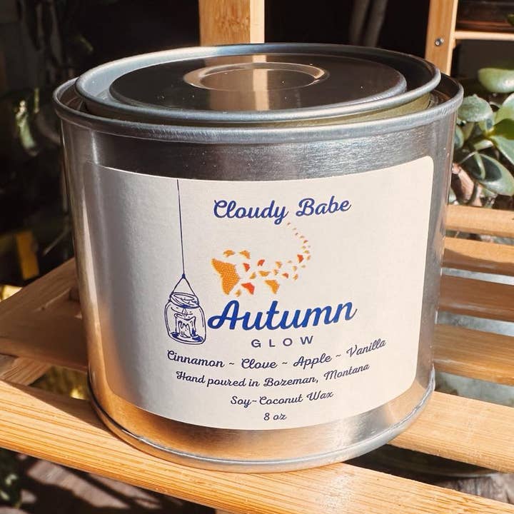 Cloudy Babe - Wholesale Travel Candles - Autumn Glow Candle0