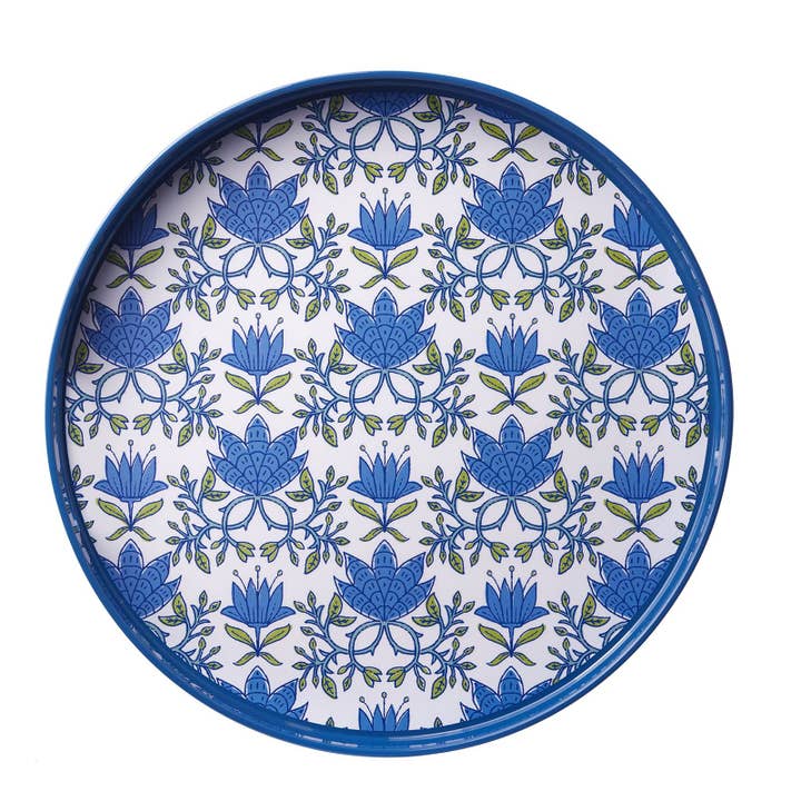 rockflowerpaper - Wholesale Serving Tray - TILLY 15 Inch Round Tray