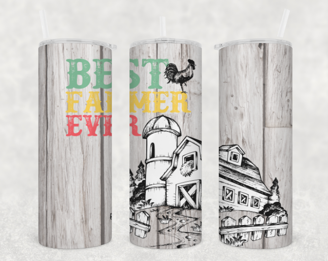 Antisocial Designs - Vendita all'ingrosso Bicchiere/tazza termica - Set di bicchieri Mini & Me Best Farmer Ever1