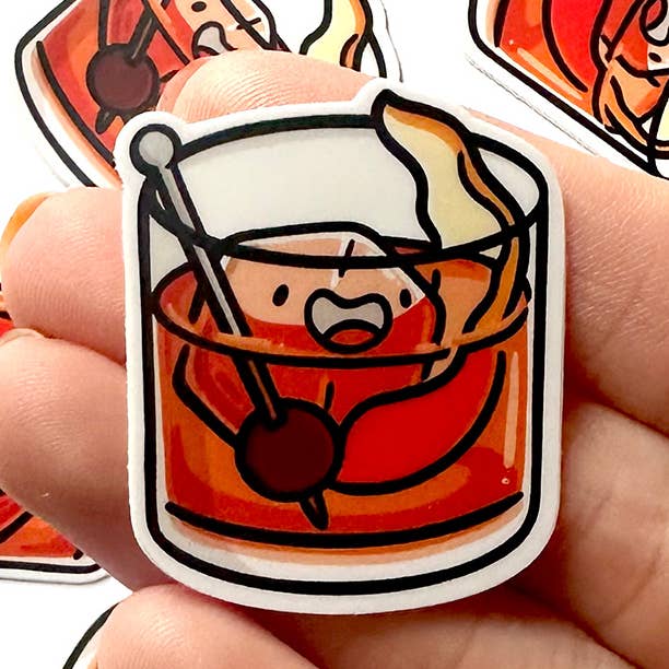 Old Fashioned Mini Sticker for wholesale by Shop Emily M