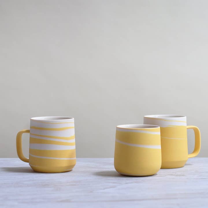 REMOVED BRAND - Wholesale Coffee Mug - Taffy Yellow Mug1