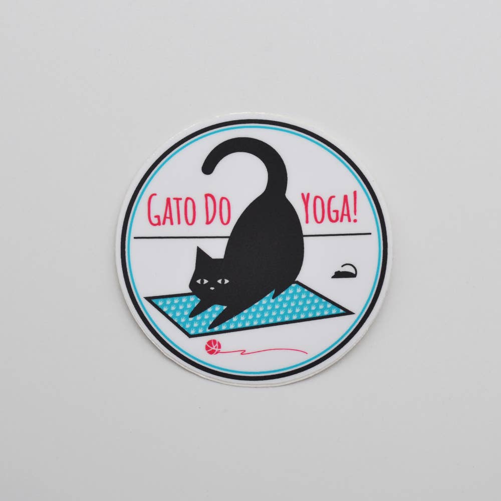 Metal the Brand - Wholesale Sticker - Gato Do Yoga - Sticker