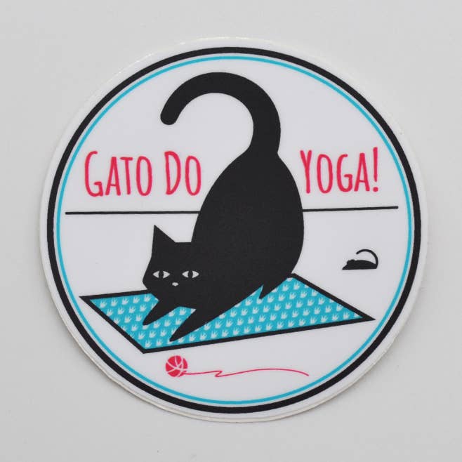 Metal the Brand - Wholesale Sticker - Gato Do Yoga - Sticker0