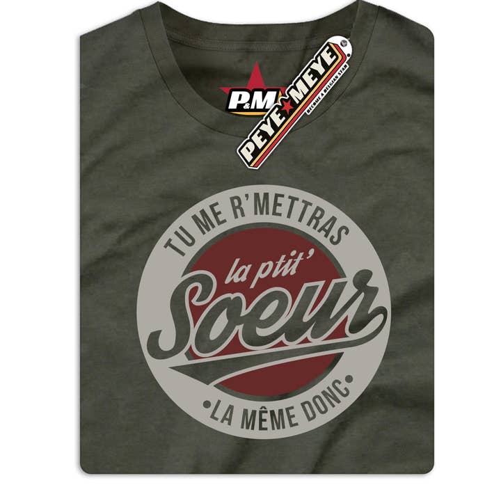 Camiseta Unisex "Me pondrás la Pequeña Hermana" para venta al por mayor de Peye et Meye