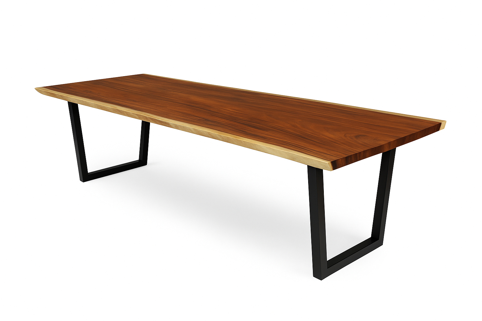 Heft Home - Wholesale Patio Table - Live Edge Solid Wood Dining Table – Rustic Modern Farmhouse 2