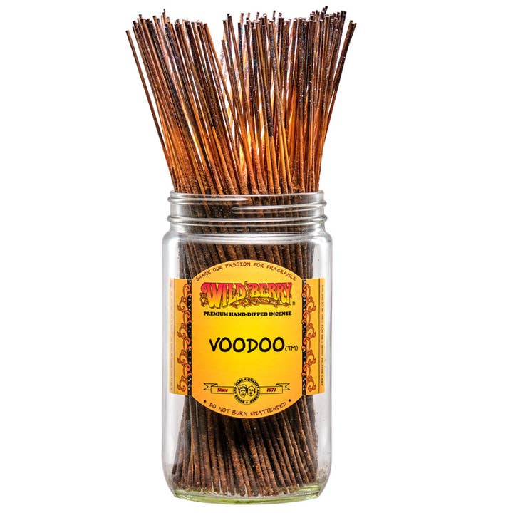 Wild Berry 11" Incense Sticks Voodoo™ for wholesale by Dip and Glow