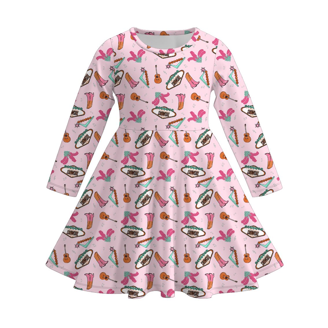 Little Trendy - Vente Robe – enfant - Robe tourbillon maillot de football pour filles0