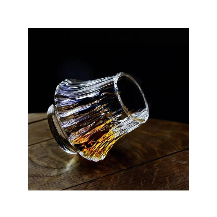 TUTU Home - Wholesale Cocktail/liquor glass - "Fuji" Borosilicate Glass Tumbler – Volcano Inspired 220ml1