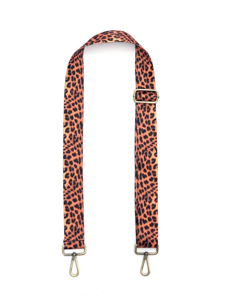 Leopard Interchangeable Purse Strap Colorful Webbing Strap for wholesale by Bodomint